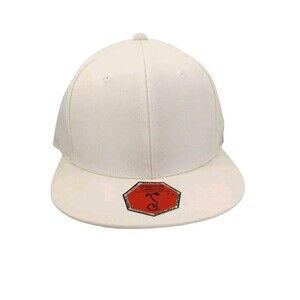 Grassroots 7 1/4 Fitted White Hat Touch of Class Brand New